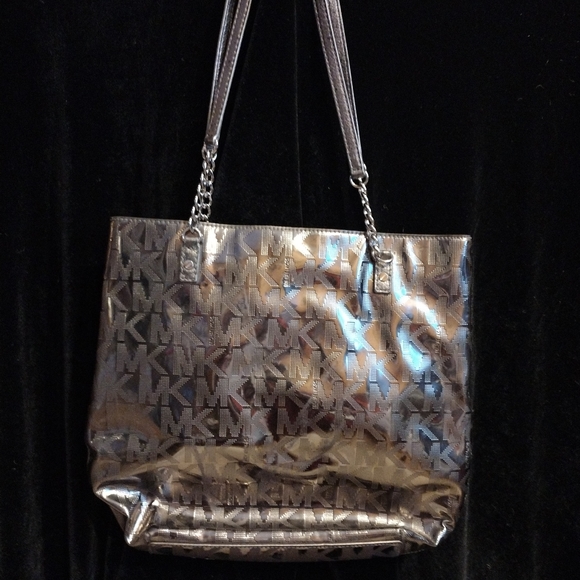 MK Michael Kors large shimmery purse - Picture 1 of 3